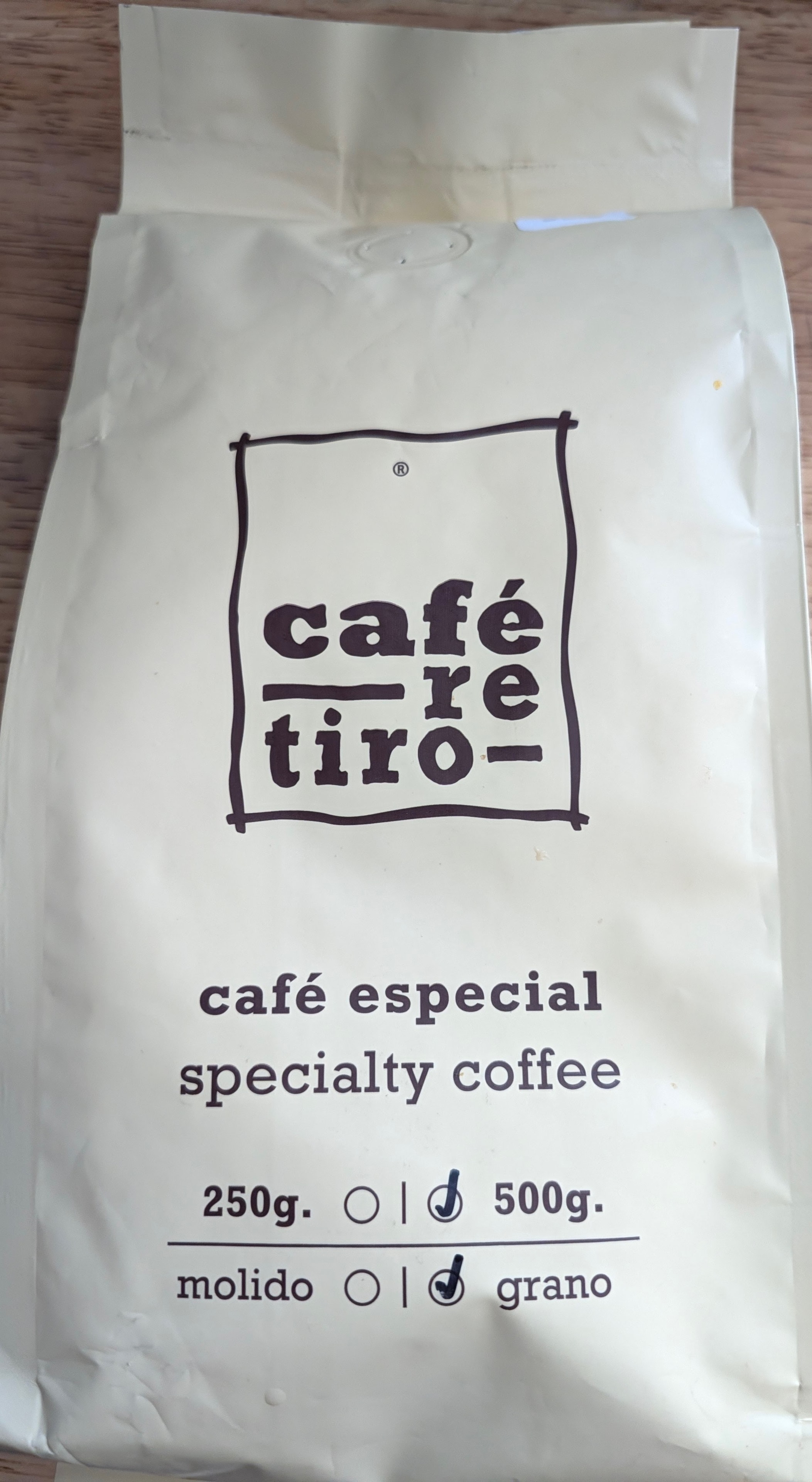 Café Retiro — back
