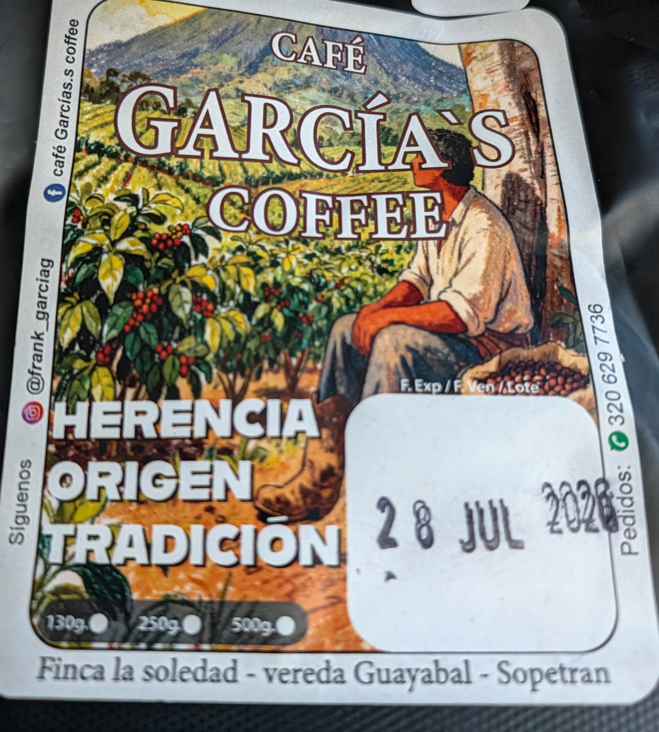 Café García's — Herencia — back