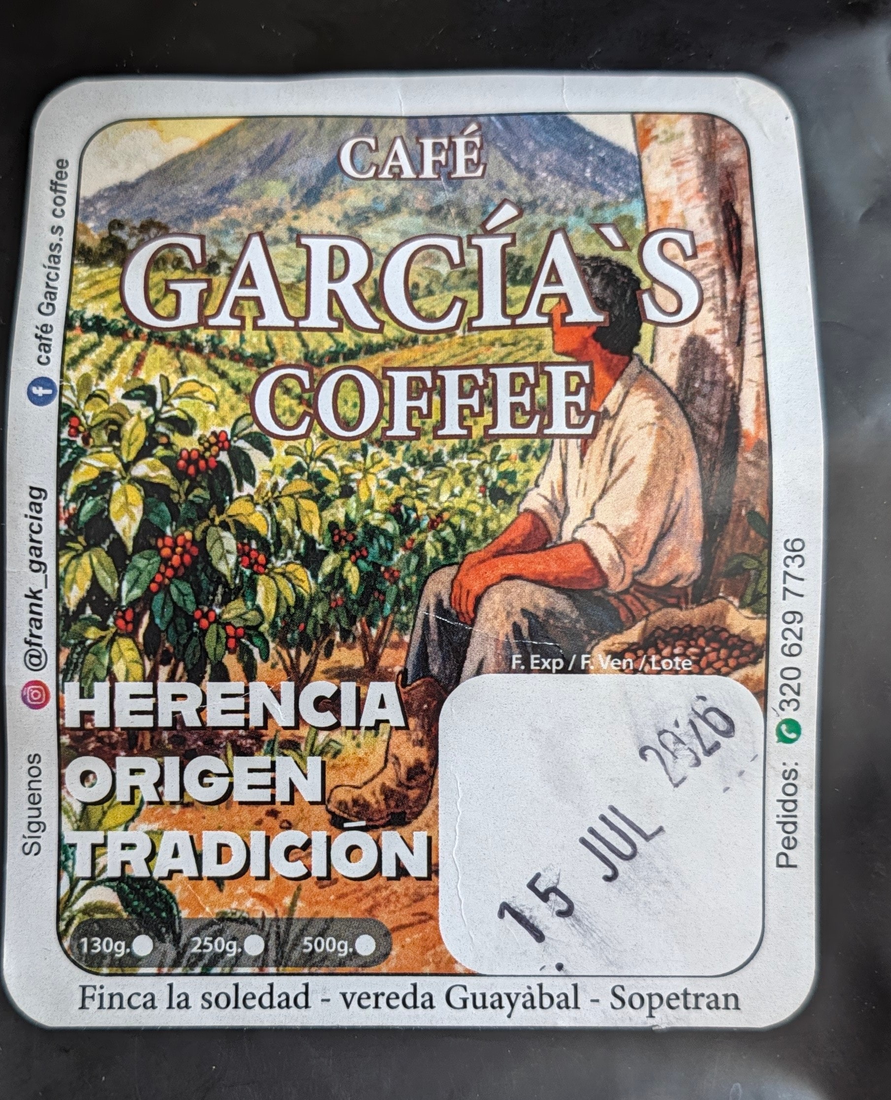 Café García's — Herencia — front